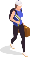 train woman